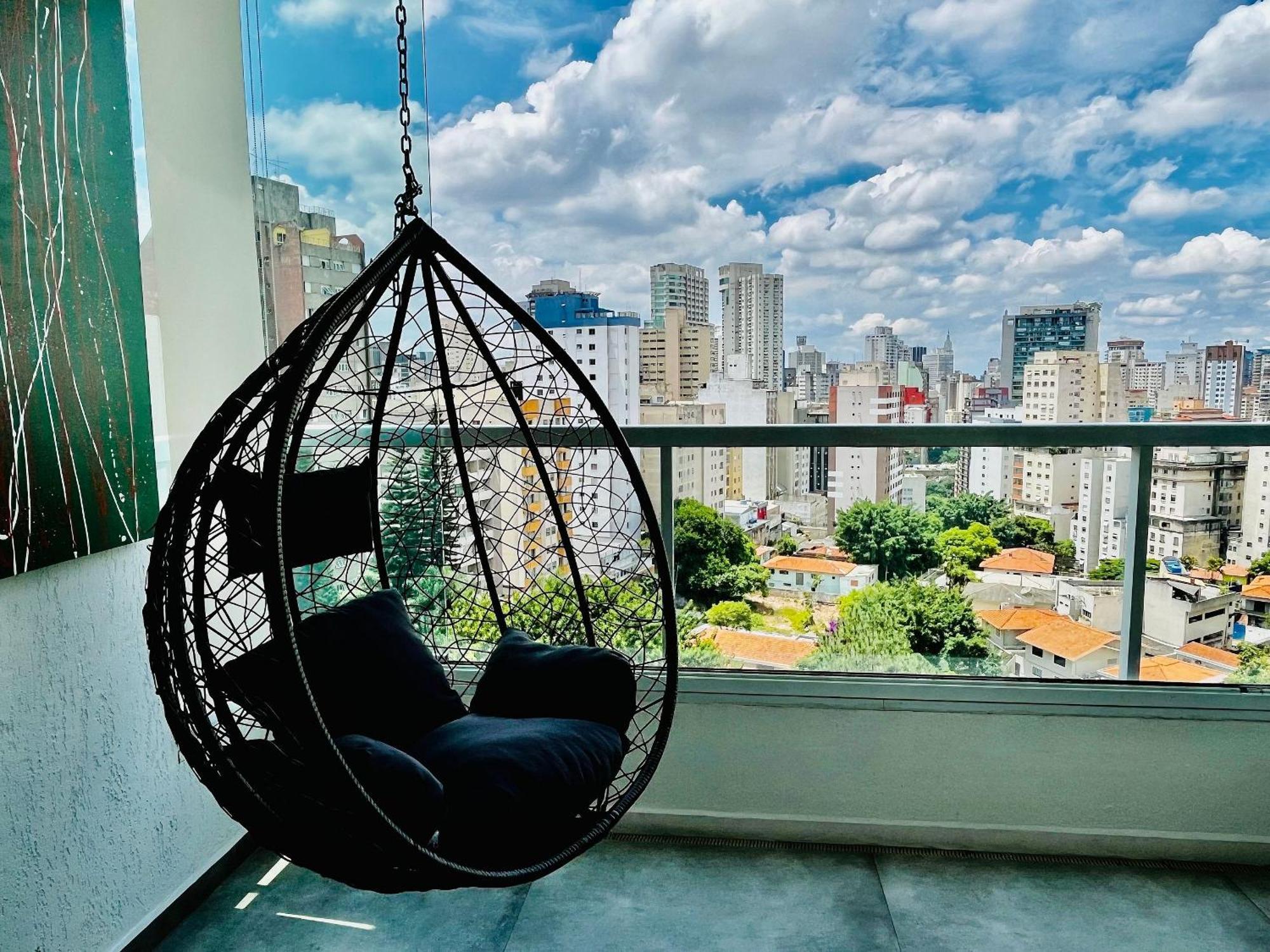 Linda Vista C Piscina, Sauna, Garagem E Academia 상파울루 외부 사진